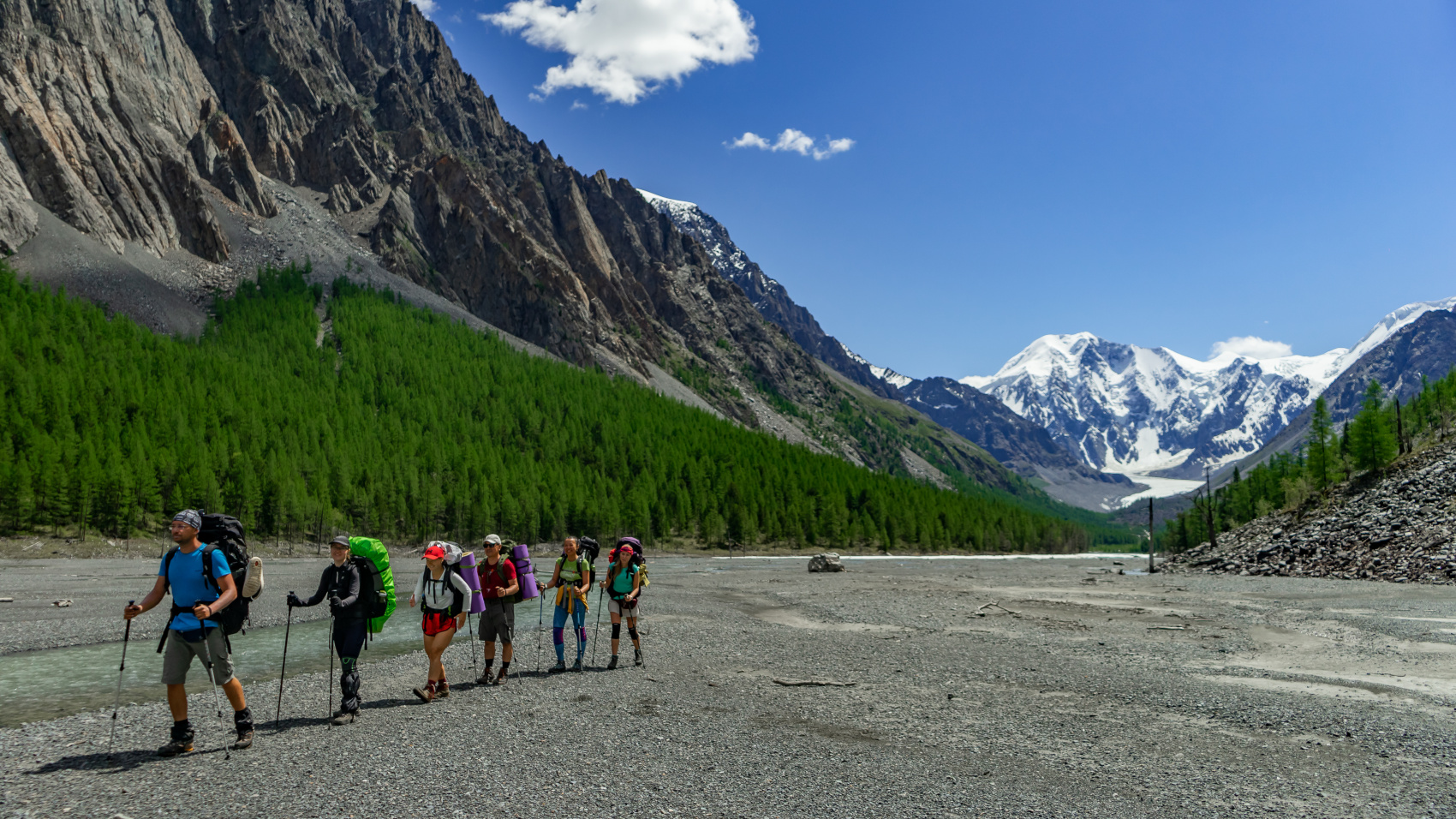 Треккинг в долину Маашей и озерам Каракабак (21/76)