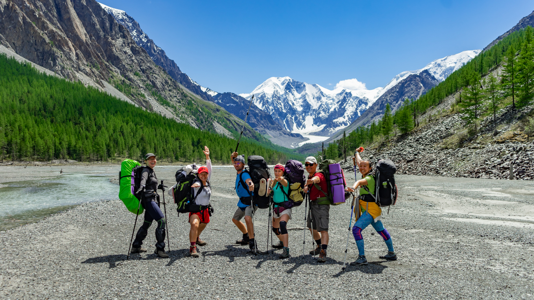 Треккинг в долину Маашей и озерам Каракабак (2/76)