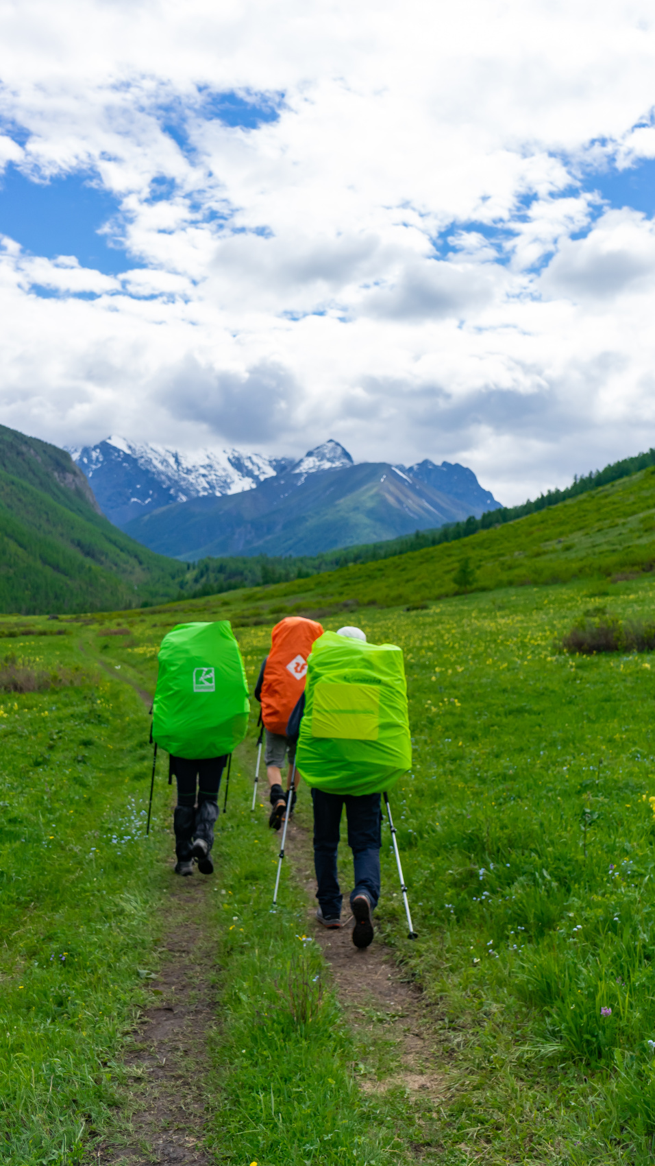 Треккинг в долину Маашей и озерам Каракабак (41/76)