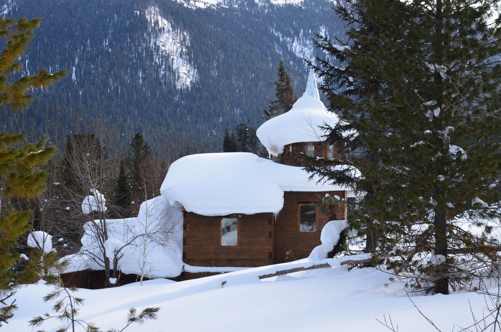 Лыжный поход на горячие источники Бедуя