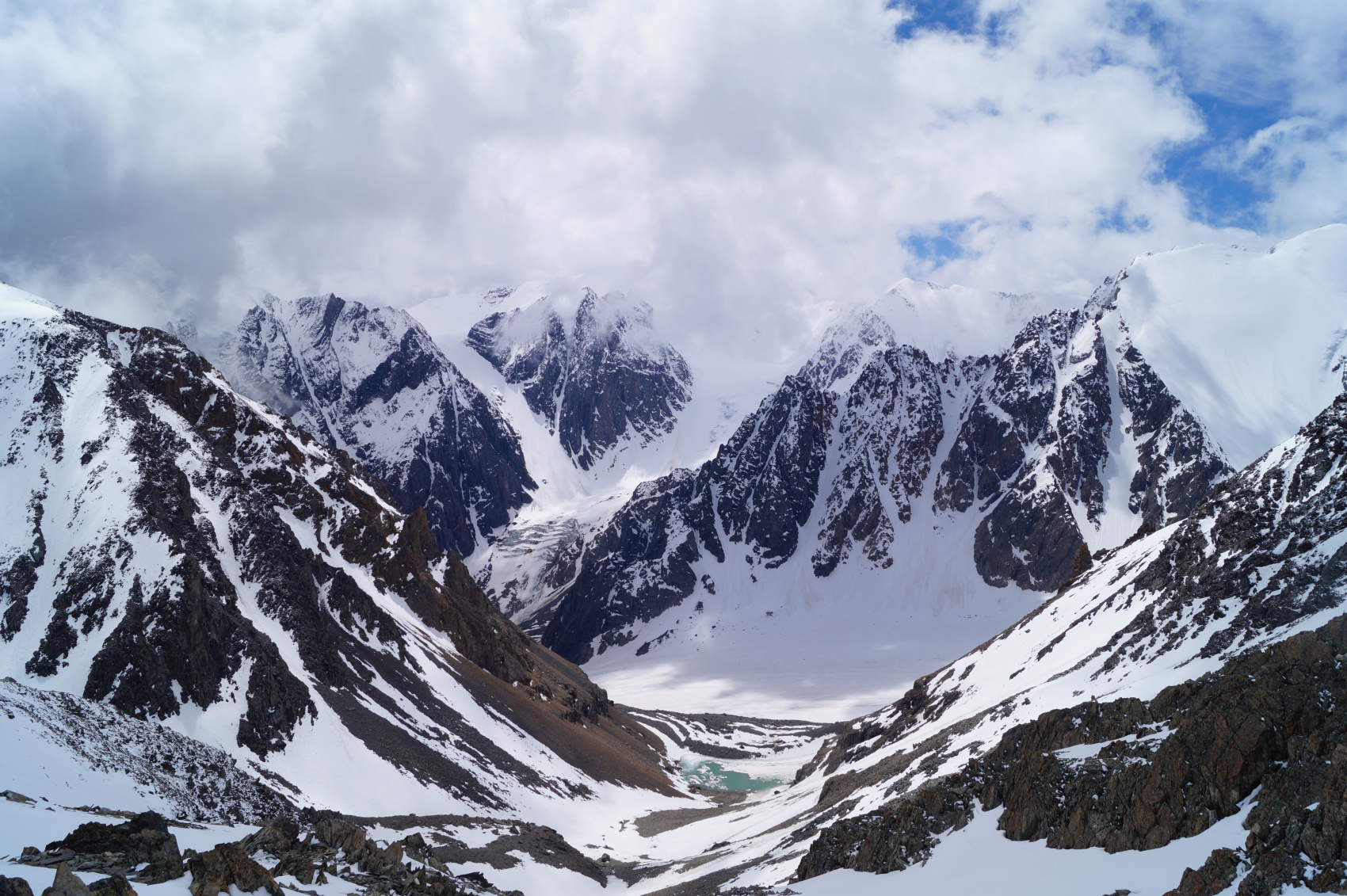 Восхождение на вершину Актру - Баш (4/40)