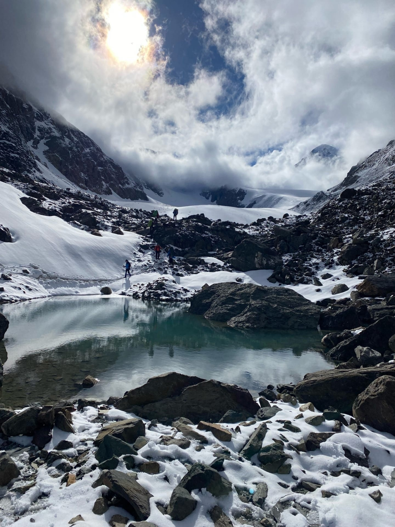 Восхождение на вершину Актру - Баш (11/40)