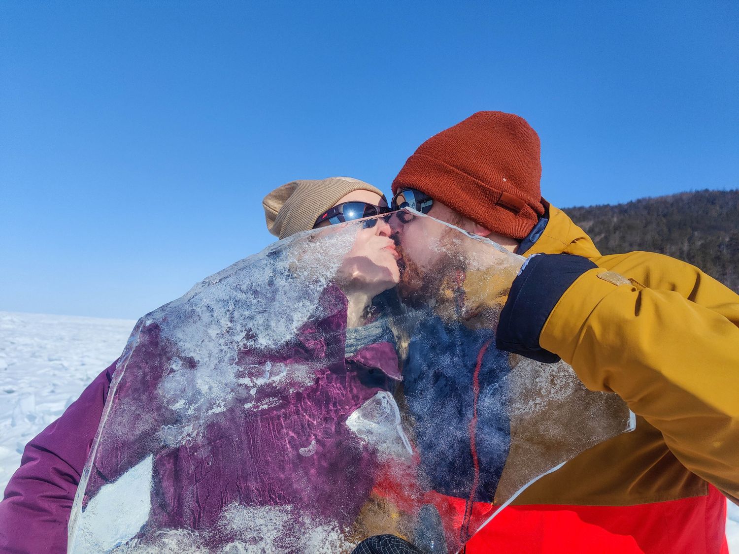 Бурятия Байкал по Максимуму п/о. Св. Нос  Лед Горы Баргузин (41/92)