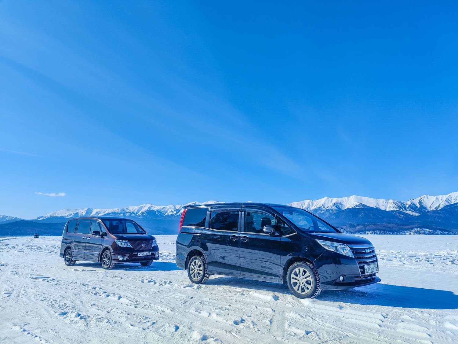 Бурятия Байкал по Максимуму п/о. Св. Нос  Лед Горы Баргузин (6/92)