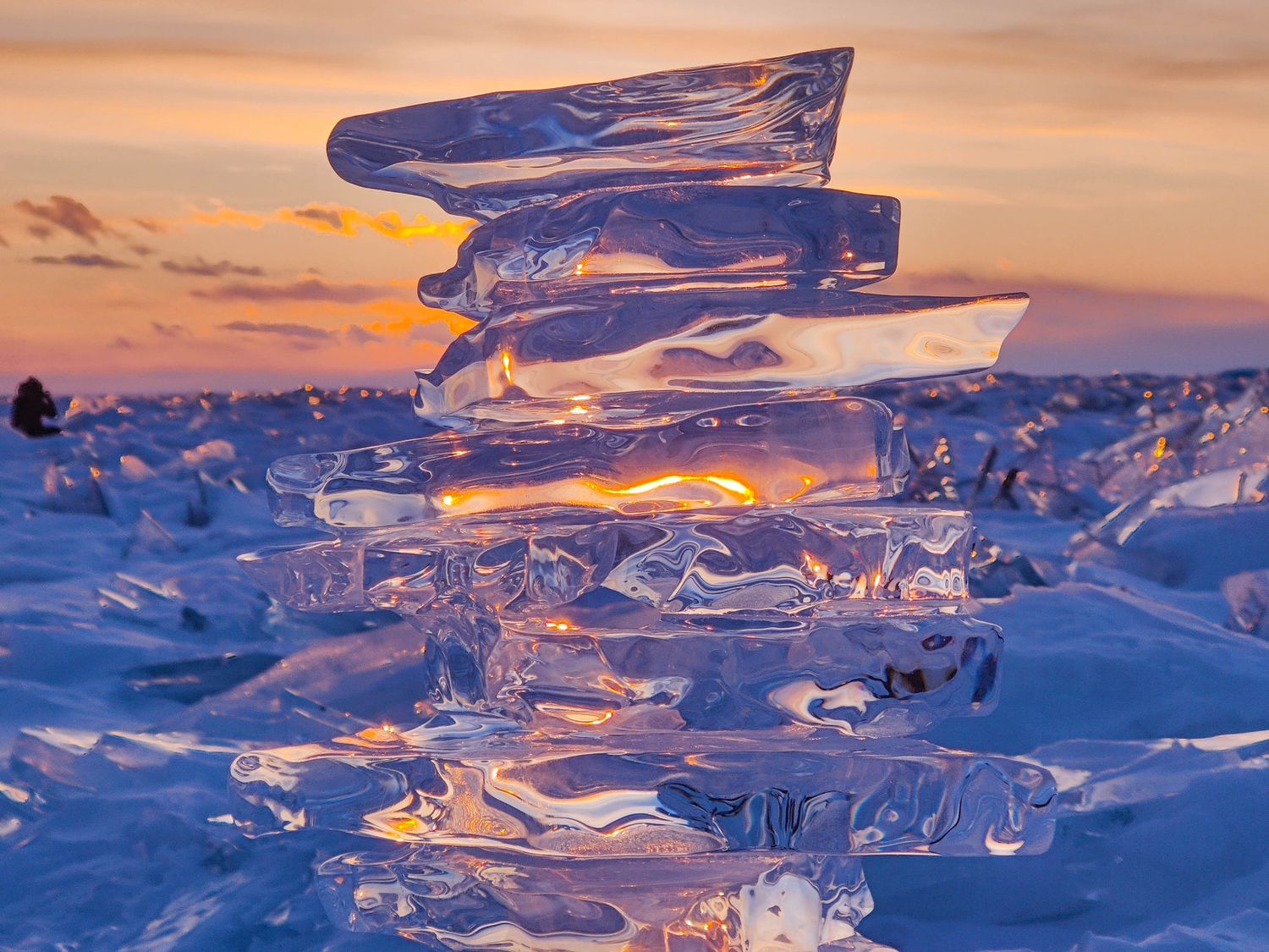 Бурятия Байкал по Максимуму п/о. Св. Нос  Лед Горы Баргузин (24/92)