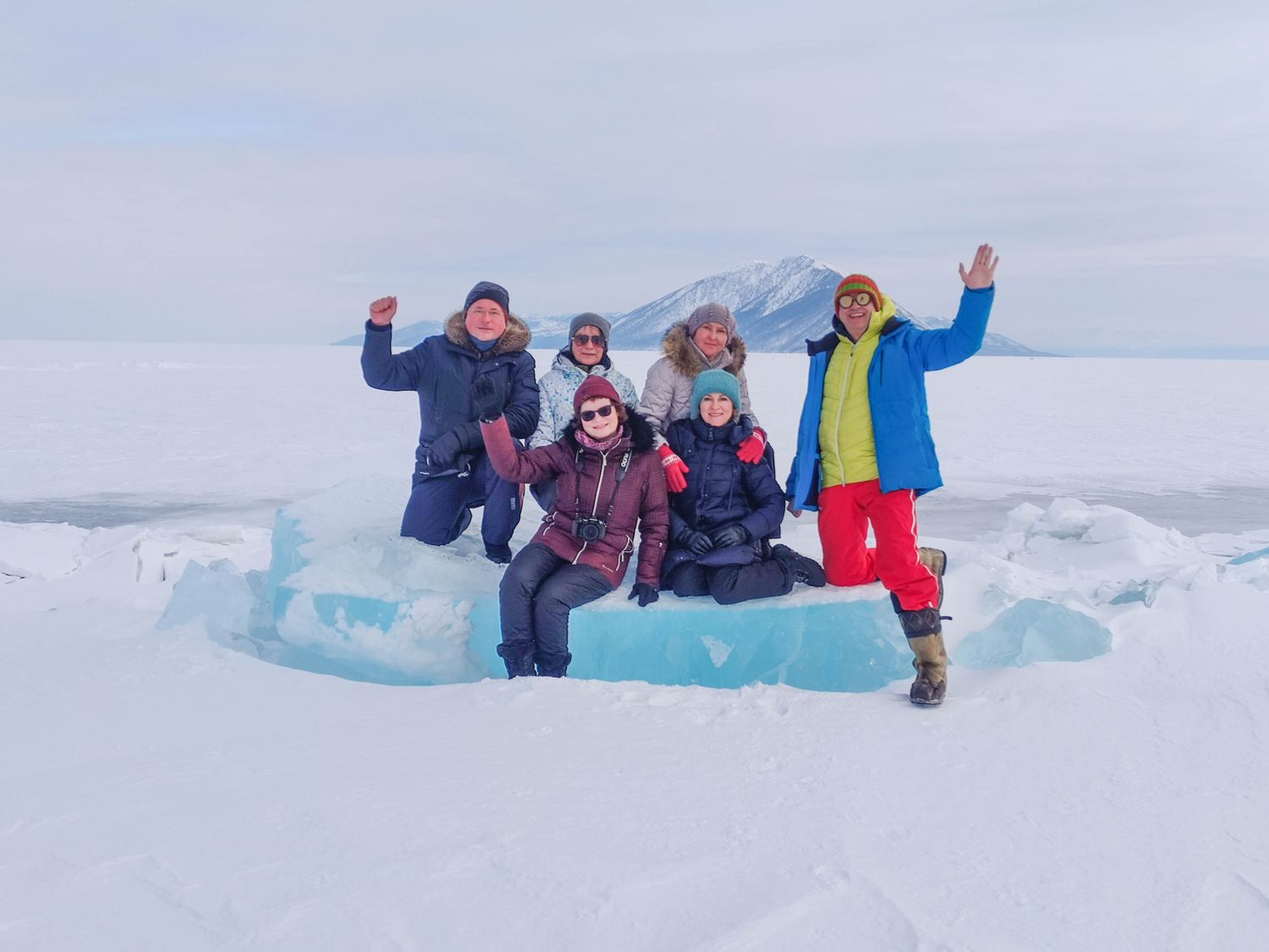 Бурятия Байкал по Максимуму п/о. Св. Нос  Лед Горы Баргузин (32/92)