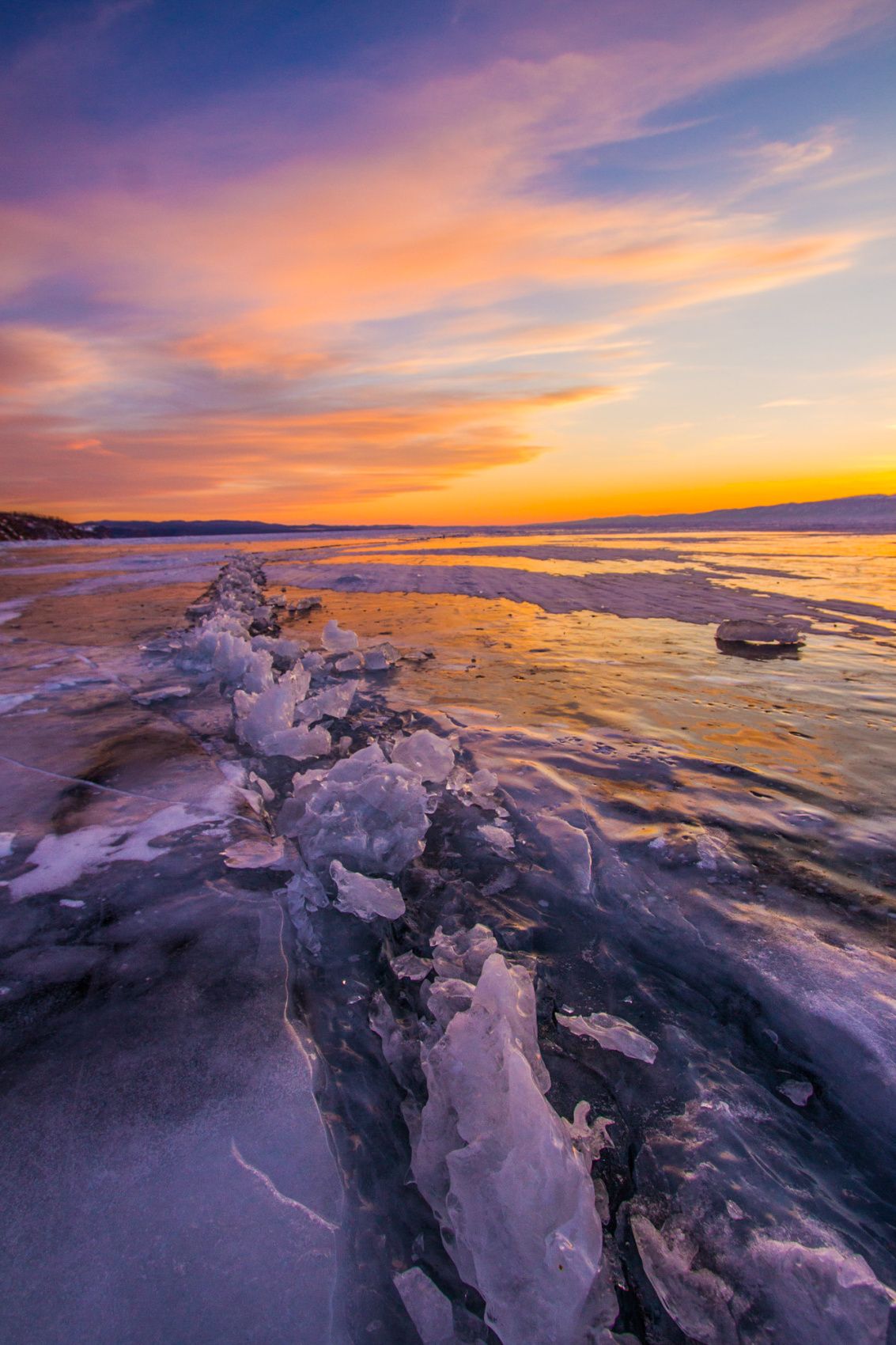 Бурятия Байкал по Максимуму п/о. Св. Нос  Лед Горы Баргузин (46/92)