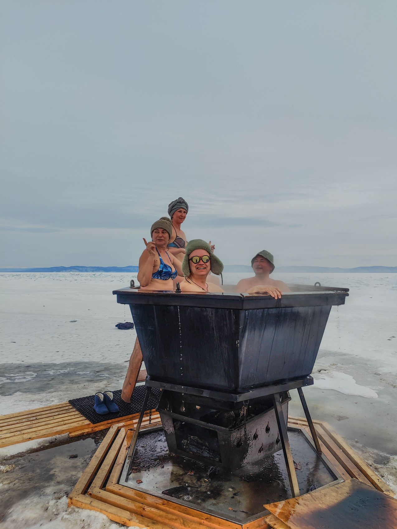 Бурятия Байкал по Максимуму п/о. Св. Нос  Лед Горы Баргузин (31/92)