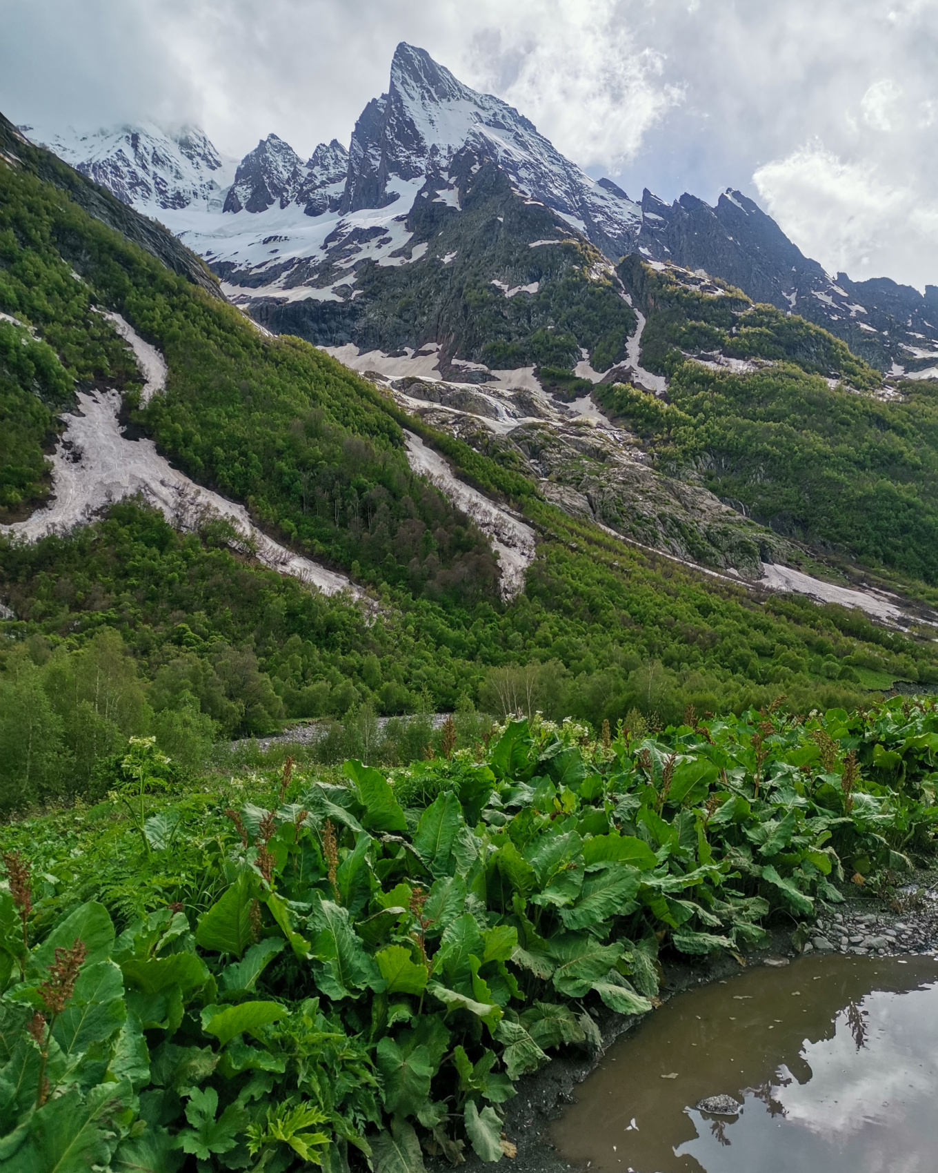 Перезагрузка. Три ущелья Домбая. 3 дня не тяжелого трекинга. (5/13)