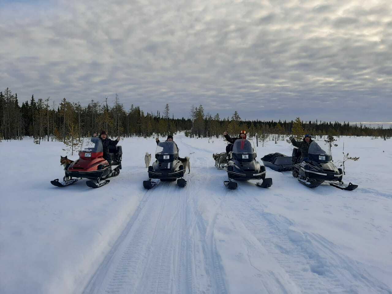 Зимняя рыбалка на хариуса в малых притоках Печоры (2/19)