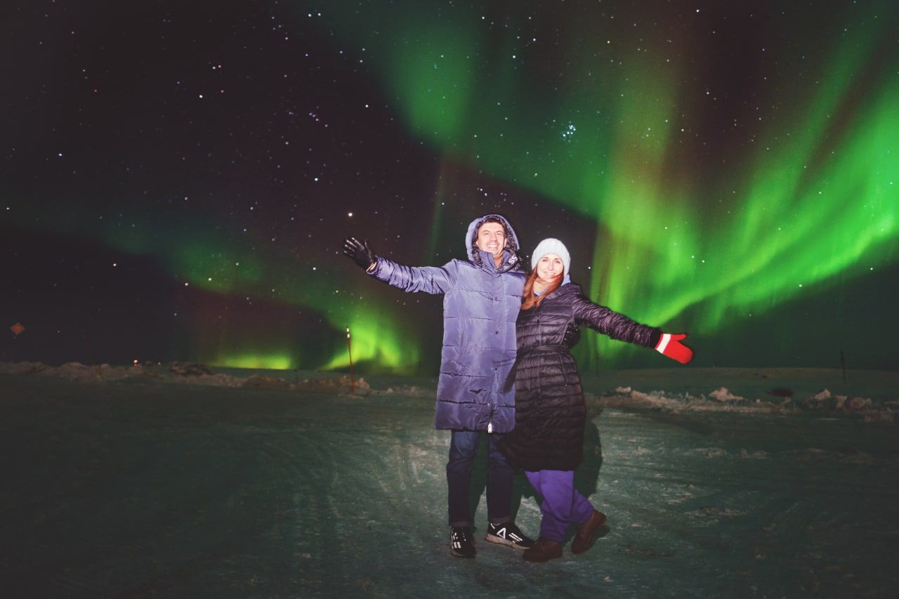 Териберка. Сияние. Хибины (8/91)