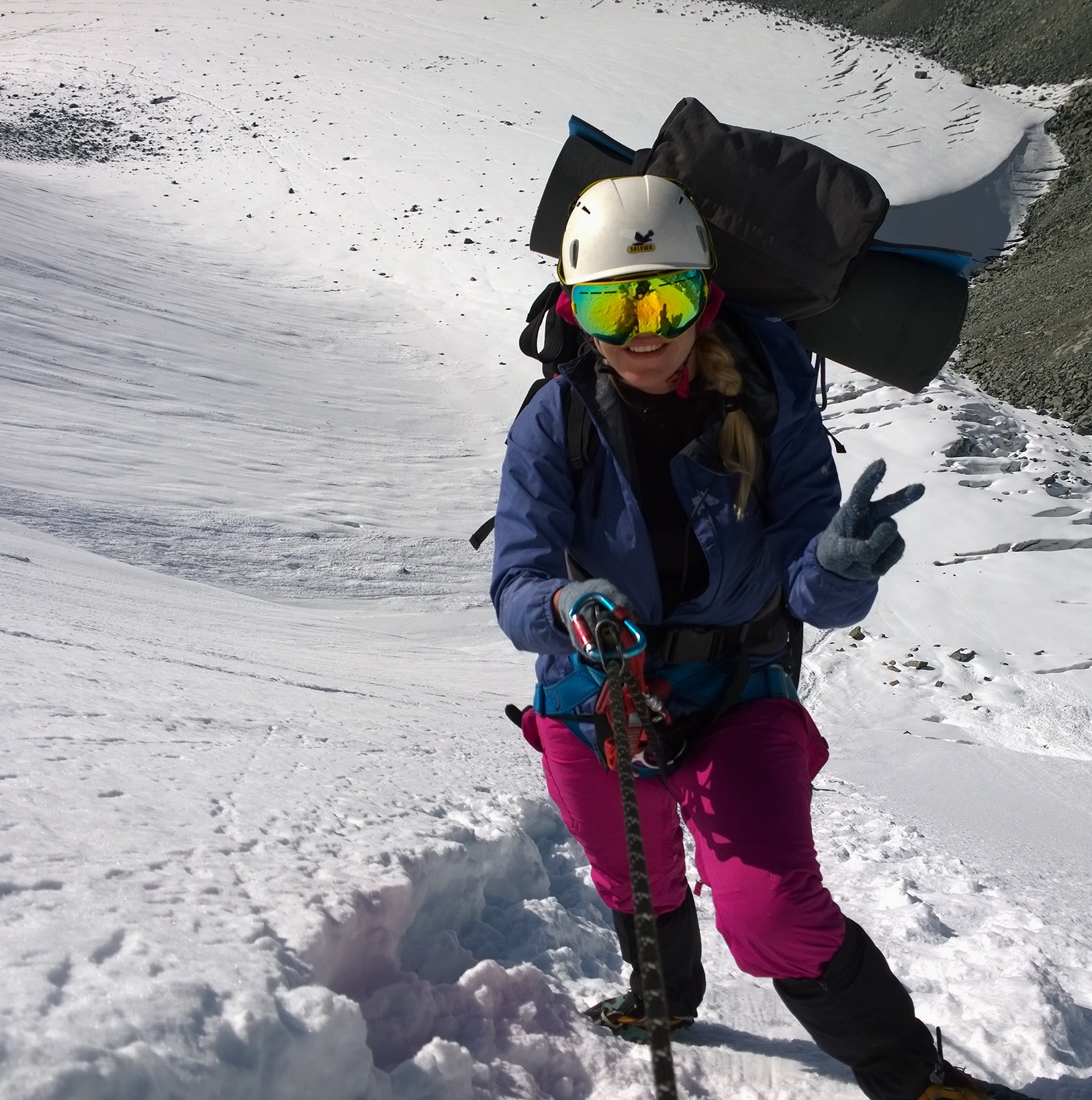 Восхождение на Белуху через Пик Делоне (13/33)