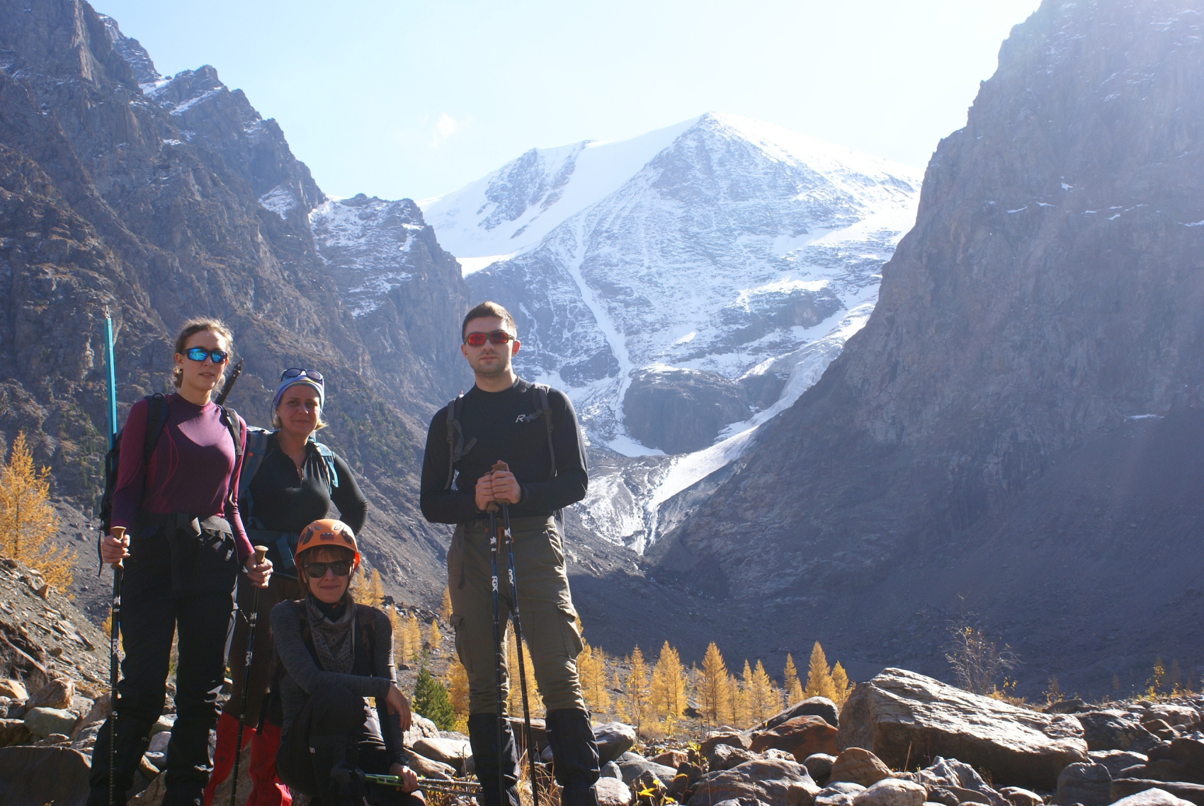 Трекинг в альплагере Актру (3/16)