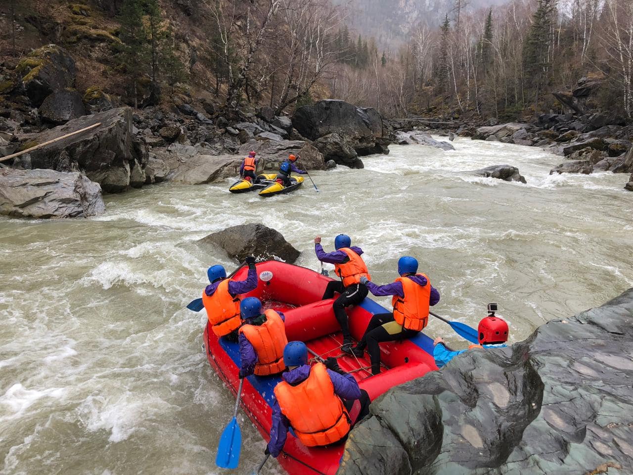 Сплав по реке Чуя (8/19)