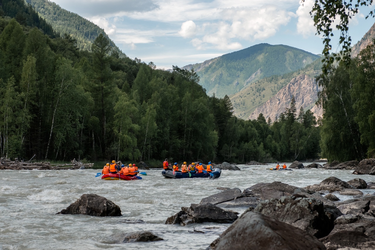 Сплав по реке Чуя (3/19)