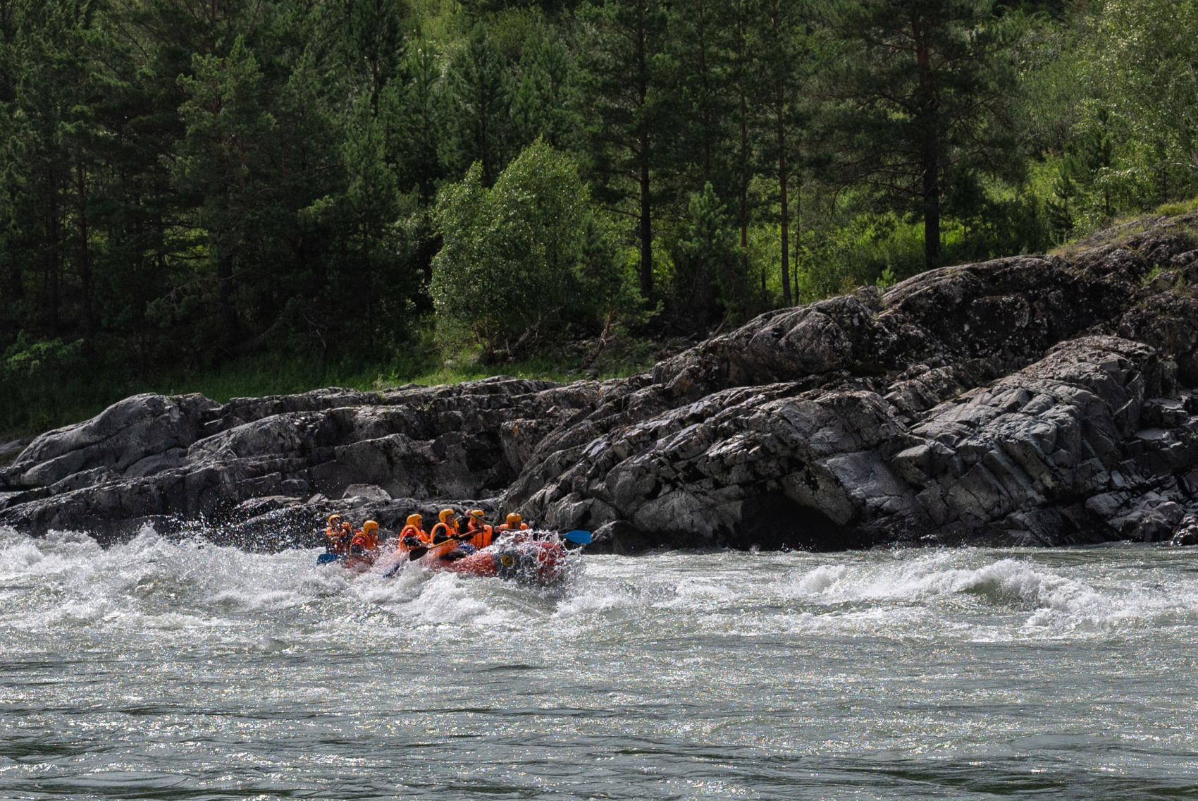 Сплав по нижней Катуни (9/35)