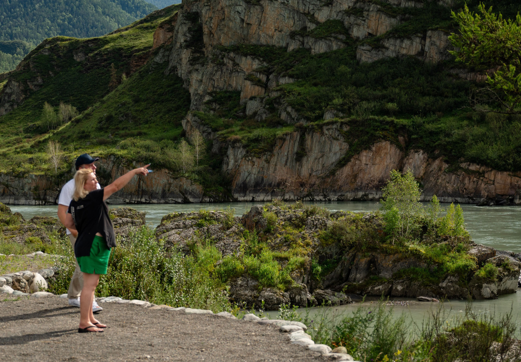 Сплав по нижней Катуни (3/35)