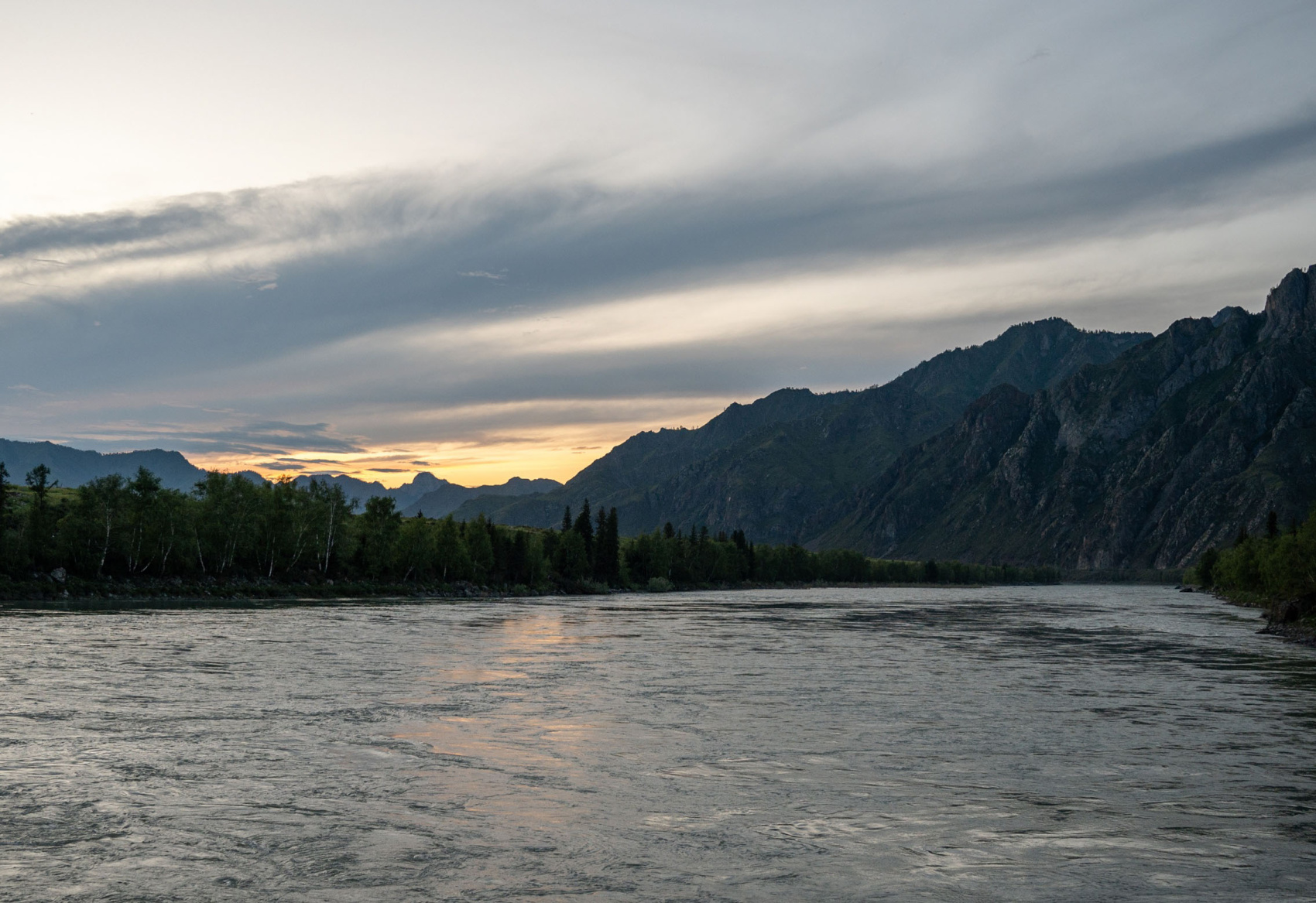 Сплав по нижней Катуни (4/35)