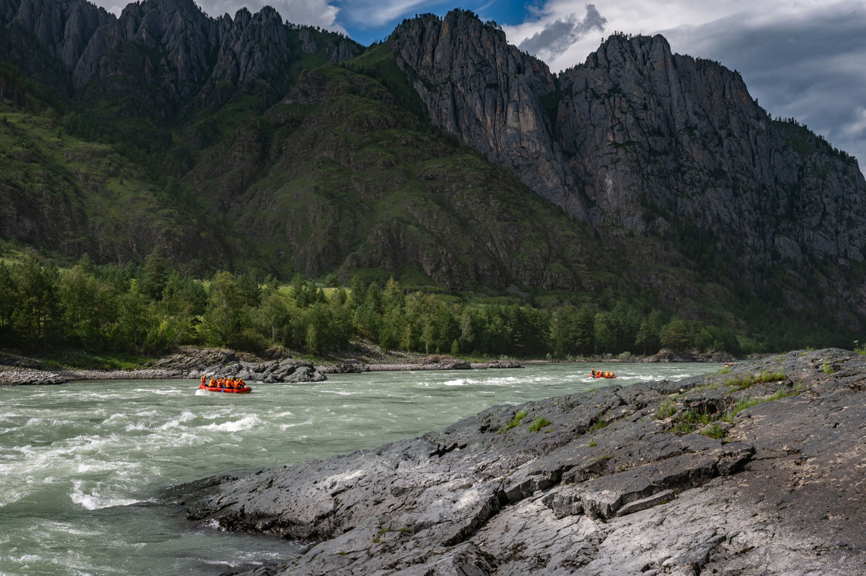 Сплав по нижней Катуни (11/35)