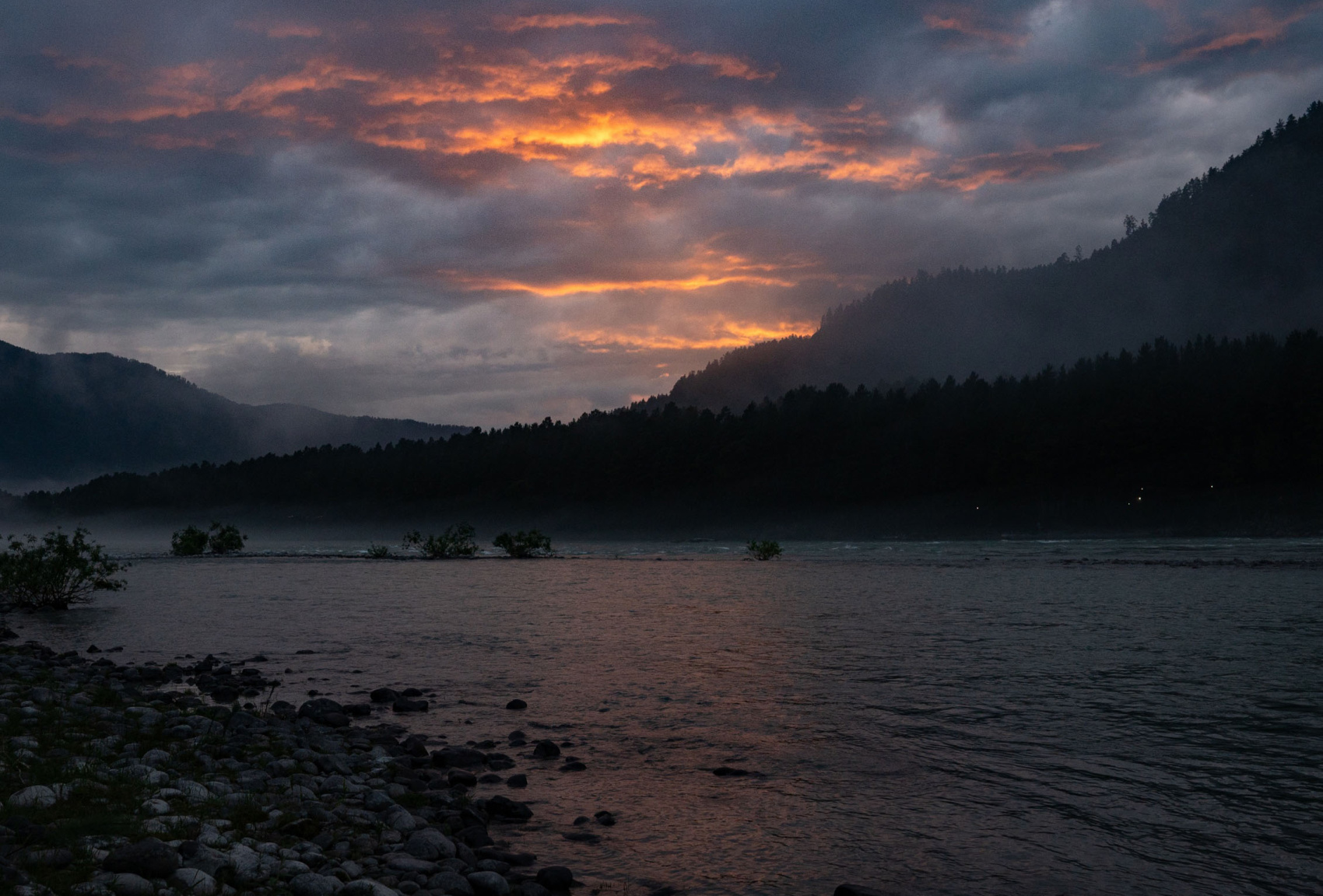 Сплав по нижней Катуни (18/35)