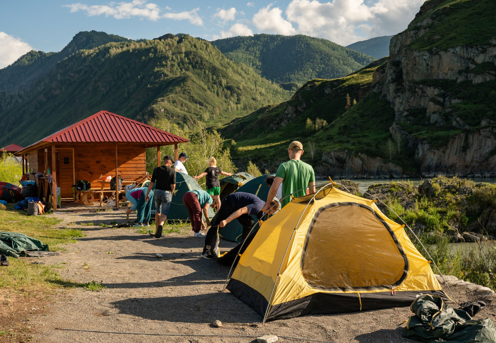 Сплав по нижней Катуни (2/35)