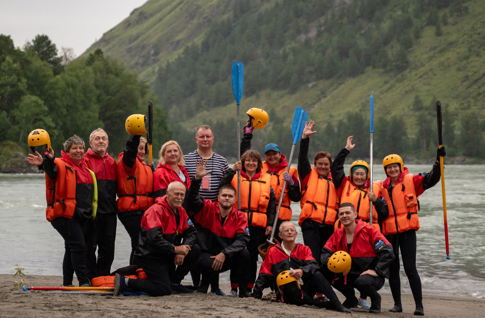 Сплав по нижней Катуни (14/35)