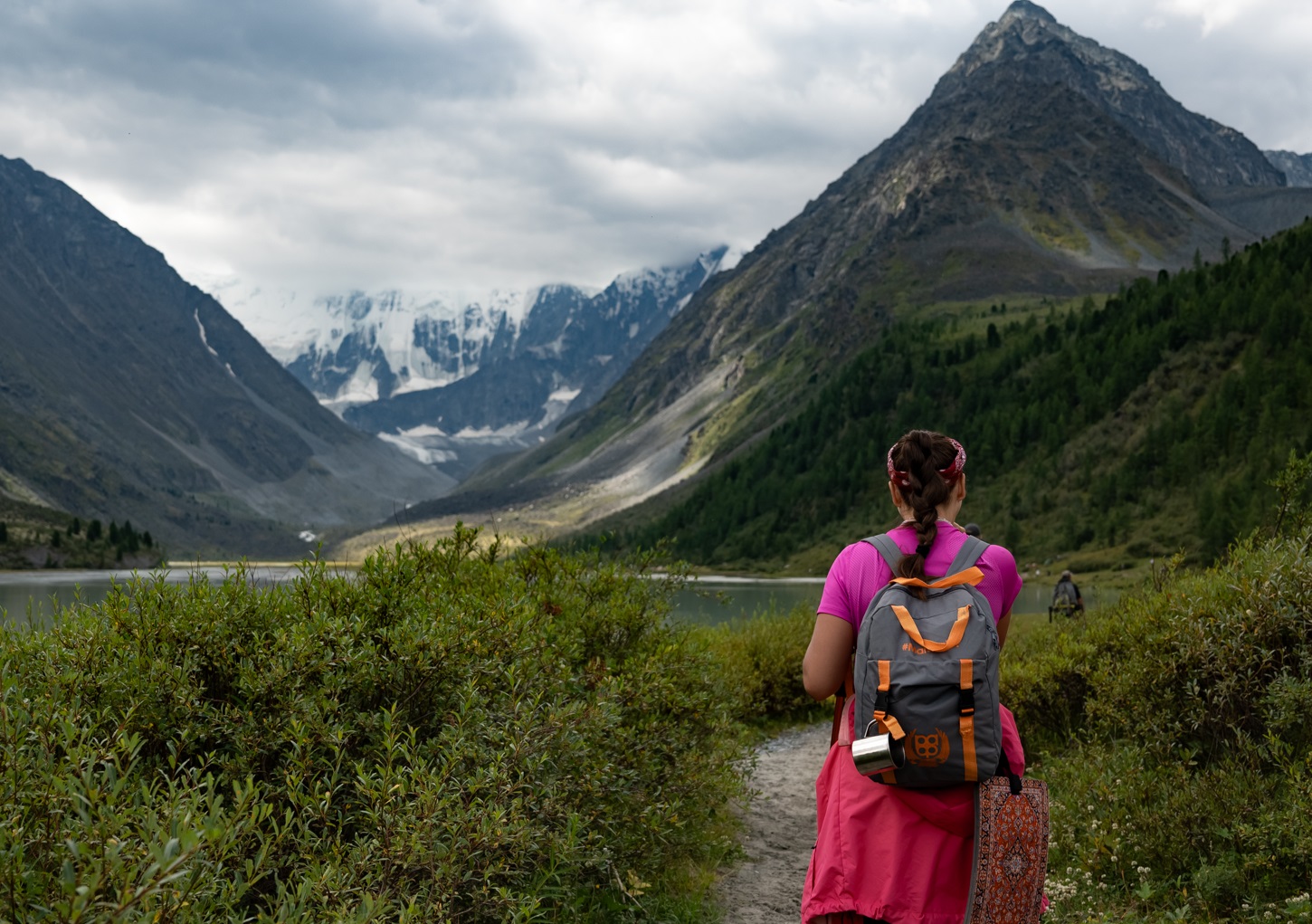 Пеший поход к Белухе с вьючными лошадьми (11/50)