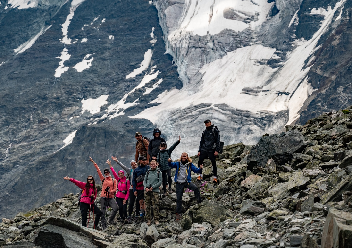 Пеший поход к Белухе с вьючными лошадьми (12/50)