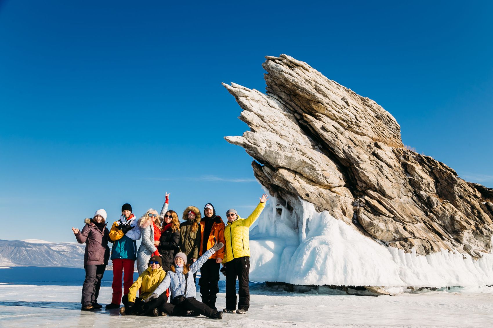 Зимний Байкал, волшебный лед Ольхона, активный тур