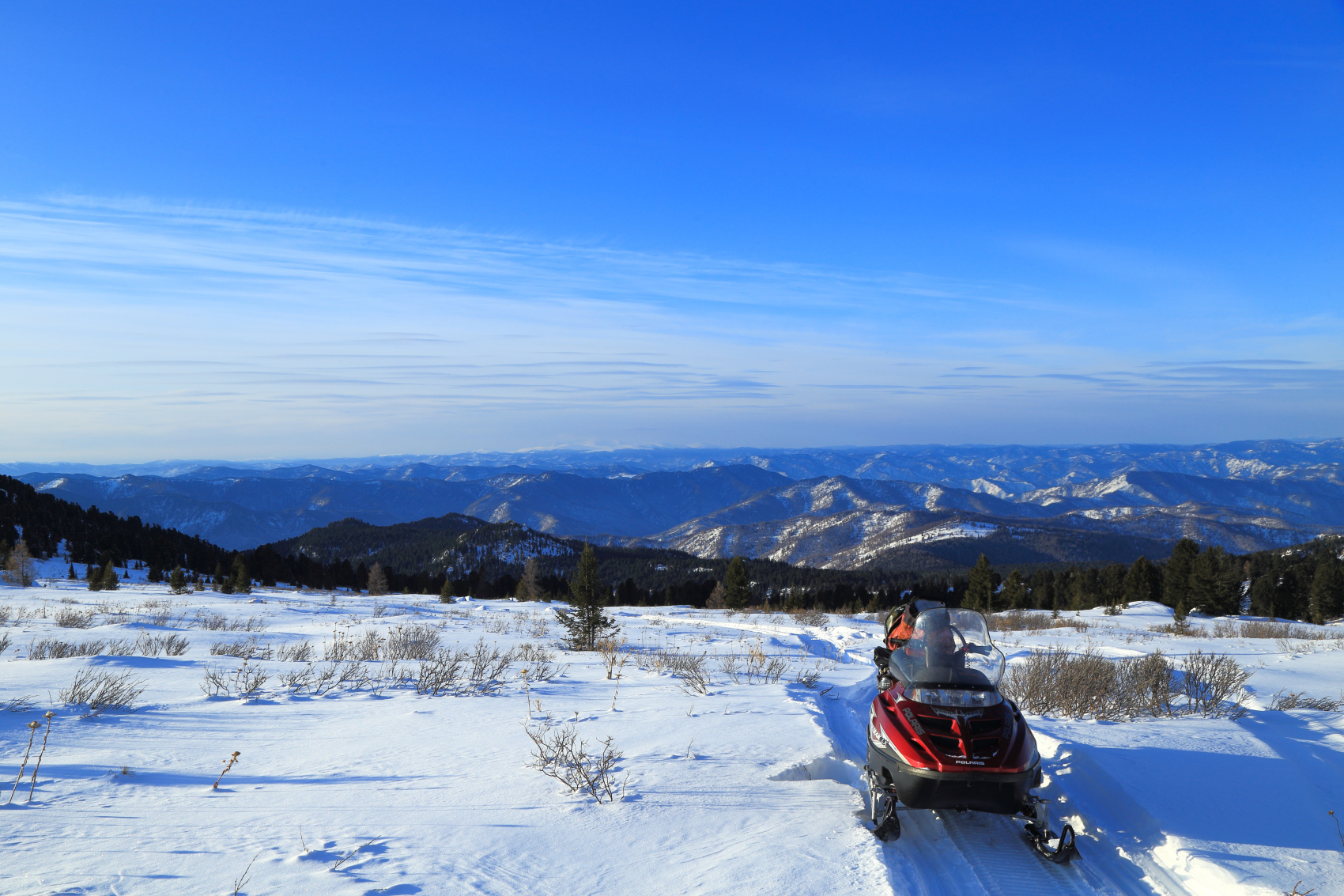Снегоходное сафари  к вершинам Северо-Восточного Алтая