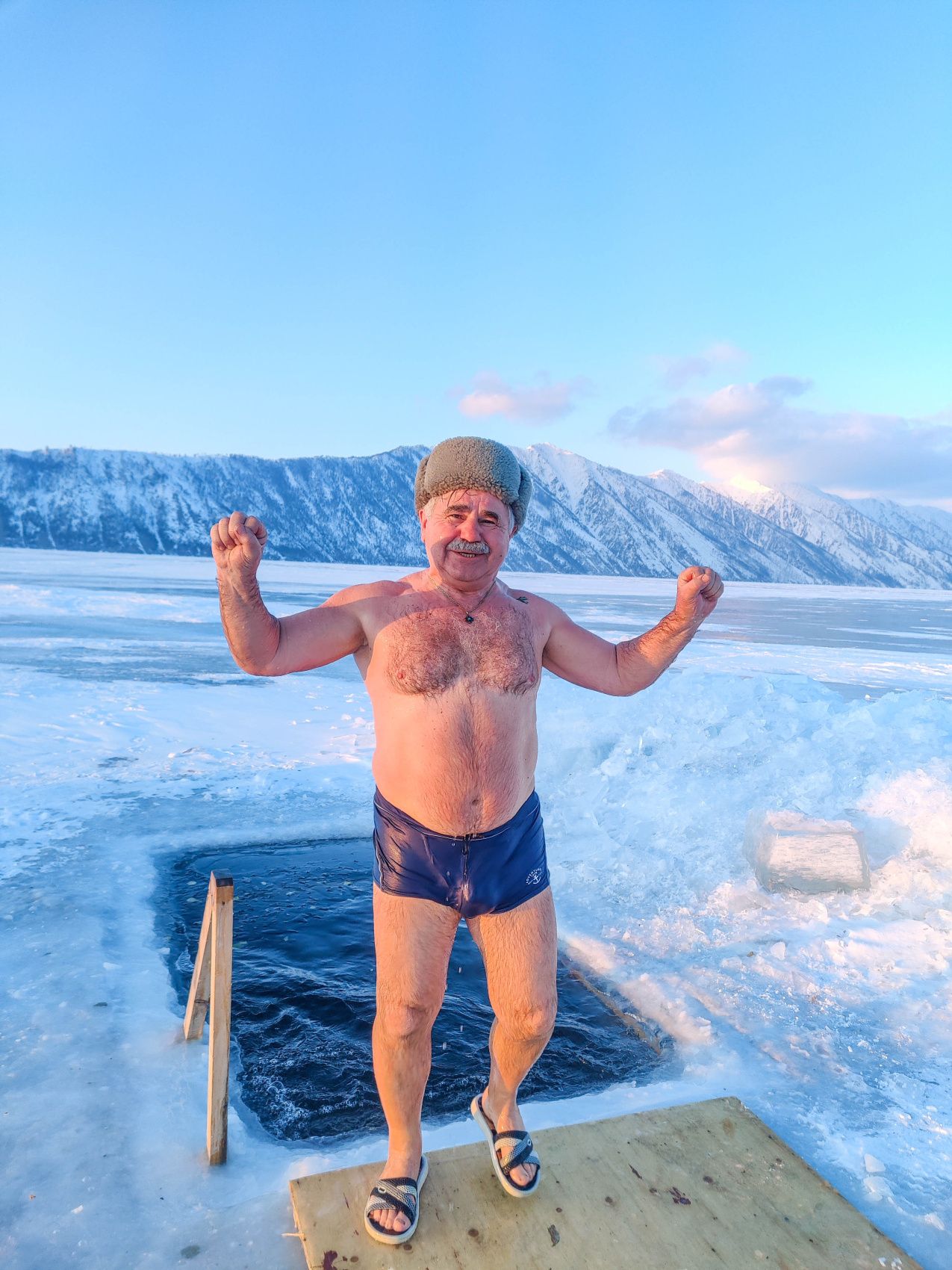 Бурятия Байкал по Максимуму п/о. Св. Нос  Лед Горы Баргузин (71/92)