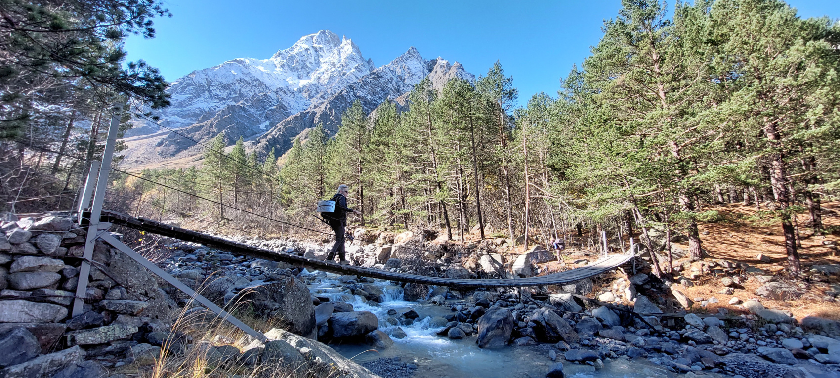 Треккинг в Чегемском ущелье. Приэльбрусье (24/78)