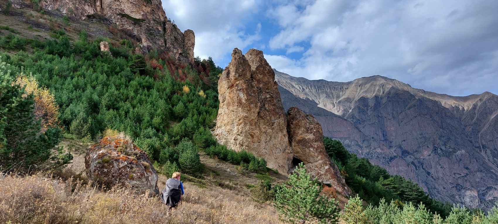 Треккинг в Чегемском ущелье. Приэльбрусье (51/78)