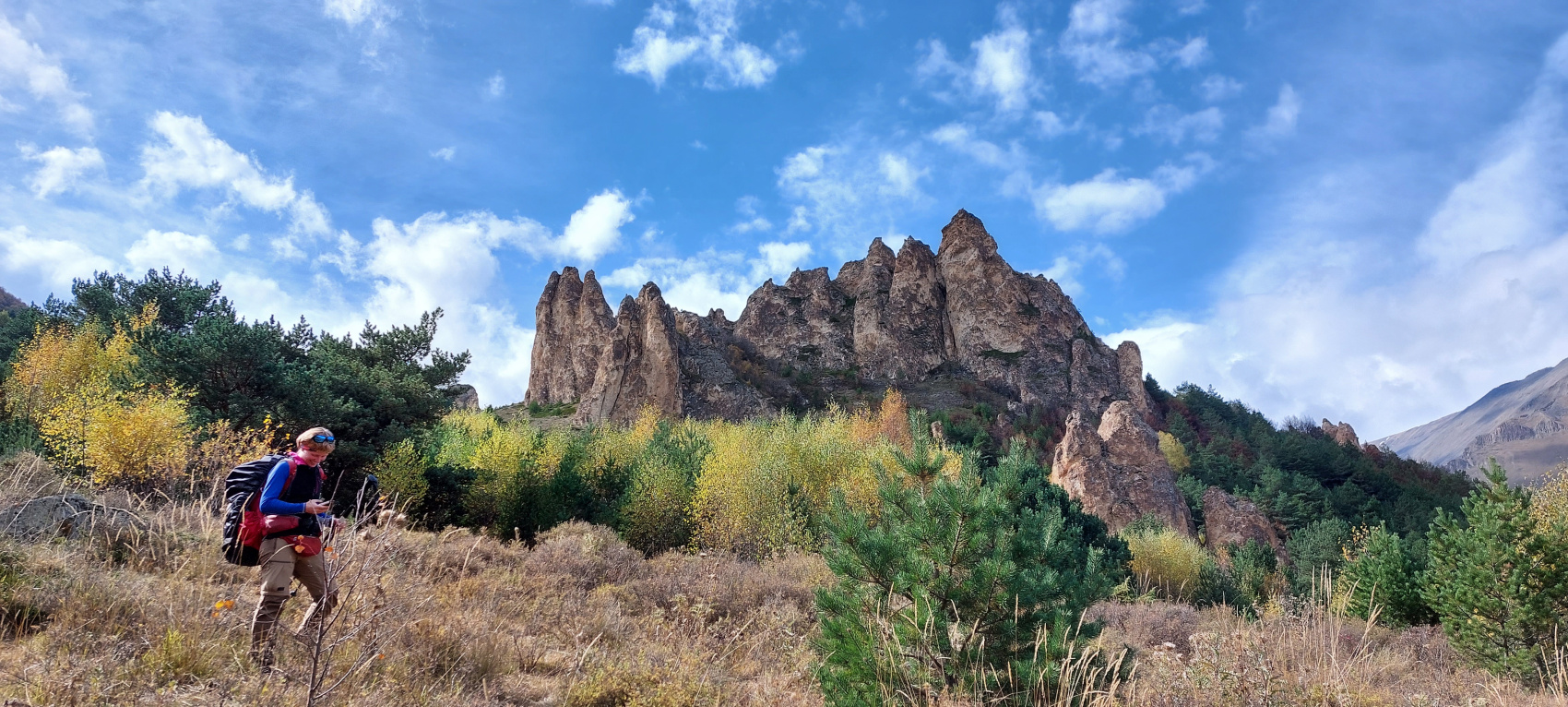 Треккинг в Чегемском ущелье. Приэльбрусье (23/78)