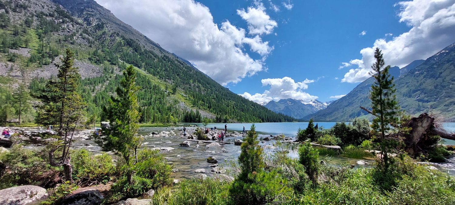 Горный лагерь на Алтае. Путешествие налегке к Мультинским озерам (17/64)