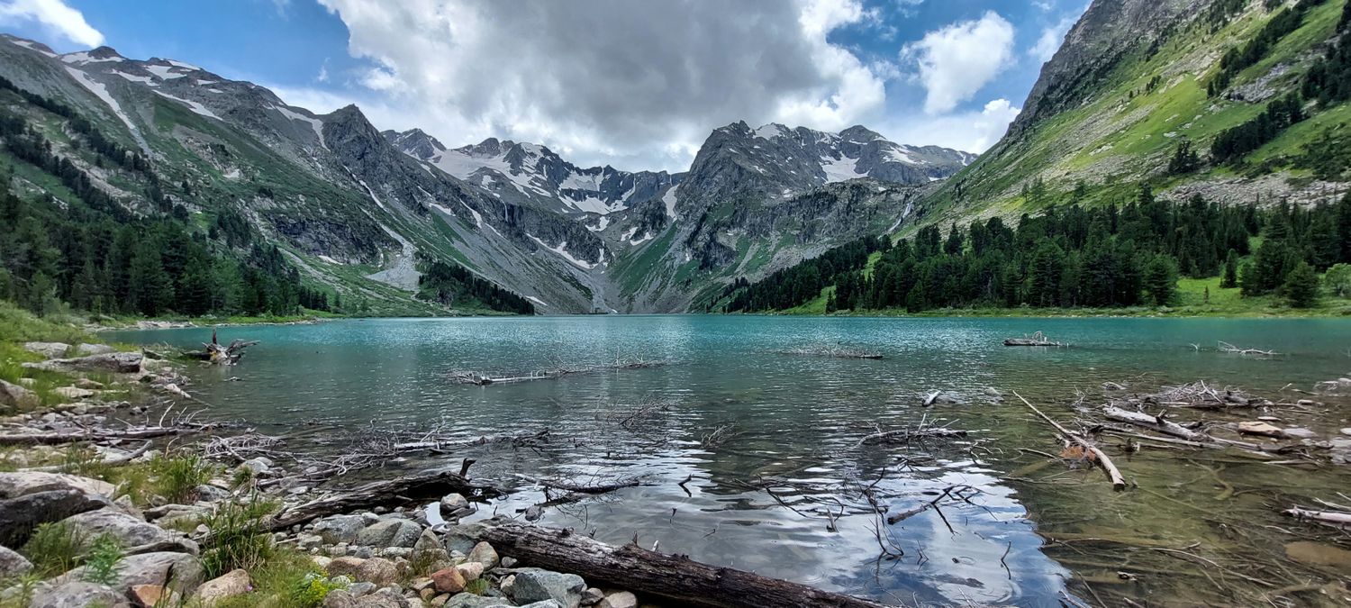 Горный лагерь на Алтае. Путешествие налегке к Мультинским озерам (2/64)