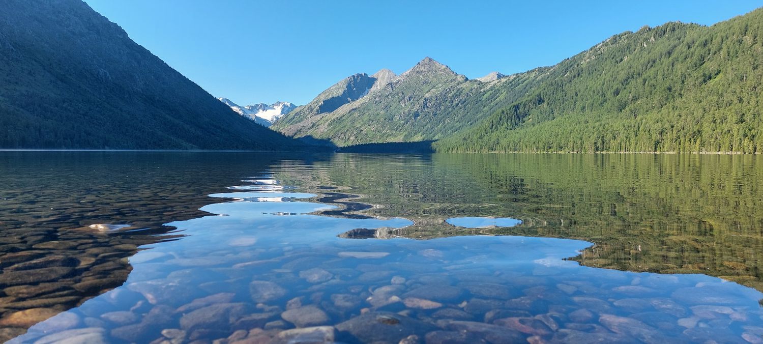 Горный лагерь на Алтае. Путешествие налегке к Мультинским озерам