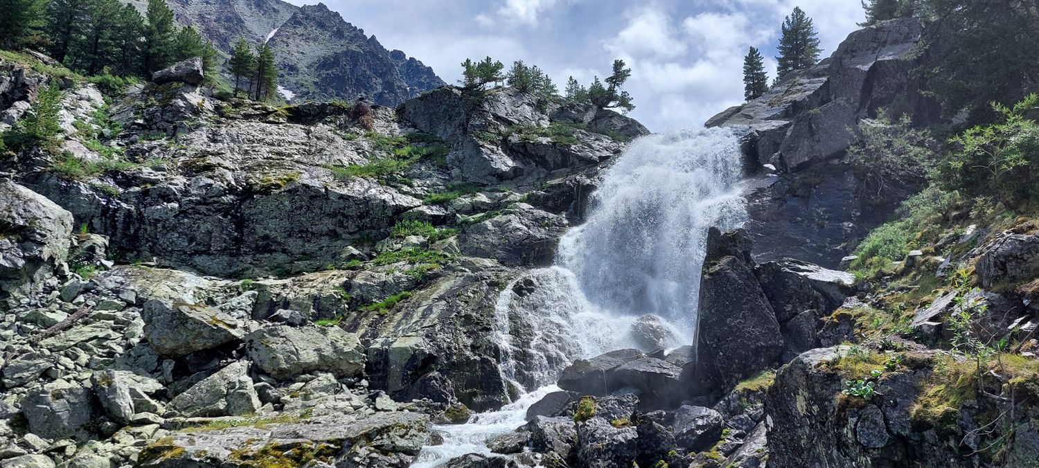 Горный лагерь на Алтае. Путешествие налегке к Мультинским озерам (28/64)