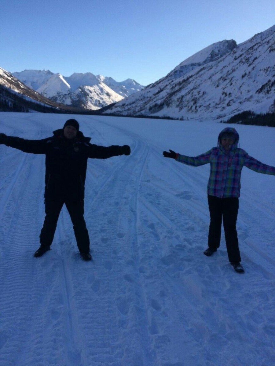 В зимнюю сказку Мультинских озер. 