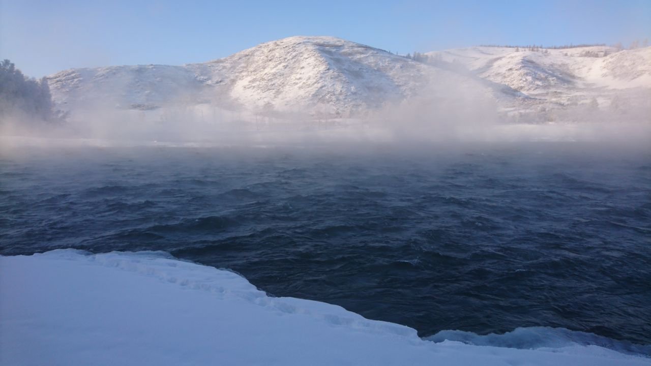 В зимнюю сказку Мультинских озер.  (2/24)