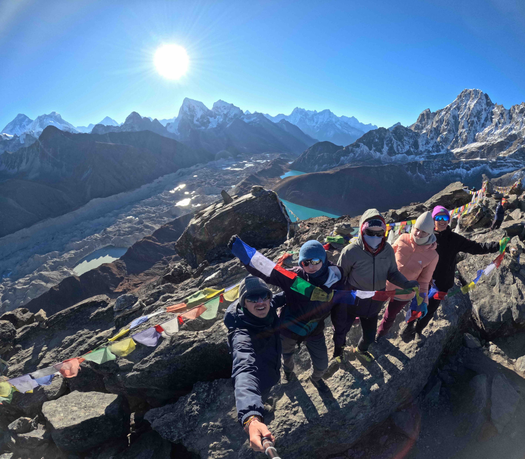 Гокьё трек + Мера пик. Перелеты на самолёте и ветролёте включены (14/74)