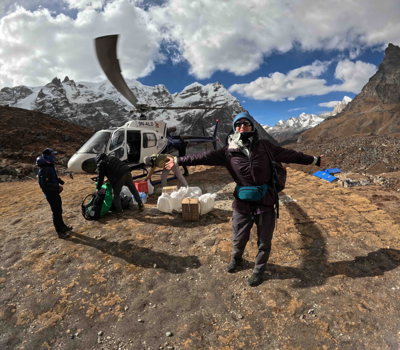 Гокьё трек + Мера пик. Перелеты на самолёте и ветролёте включены (15/74)