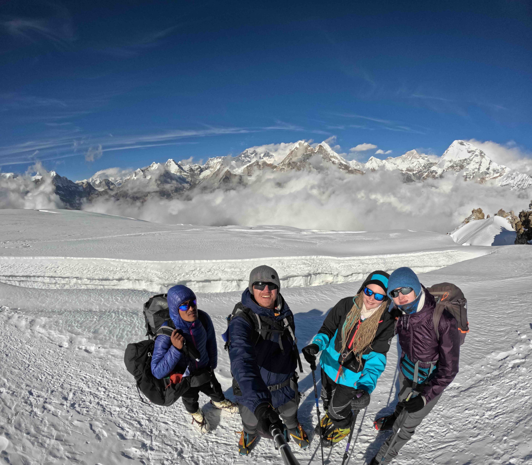 Гокьё трек + Мера пик. Перелеты на самолёте и ветролёте включены (13/74)