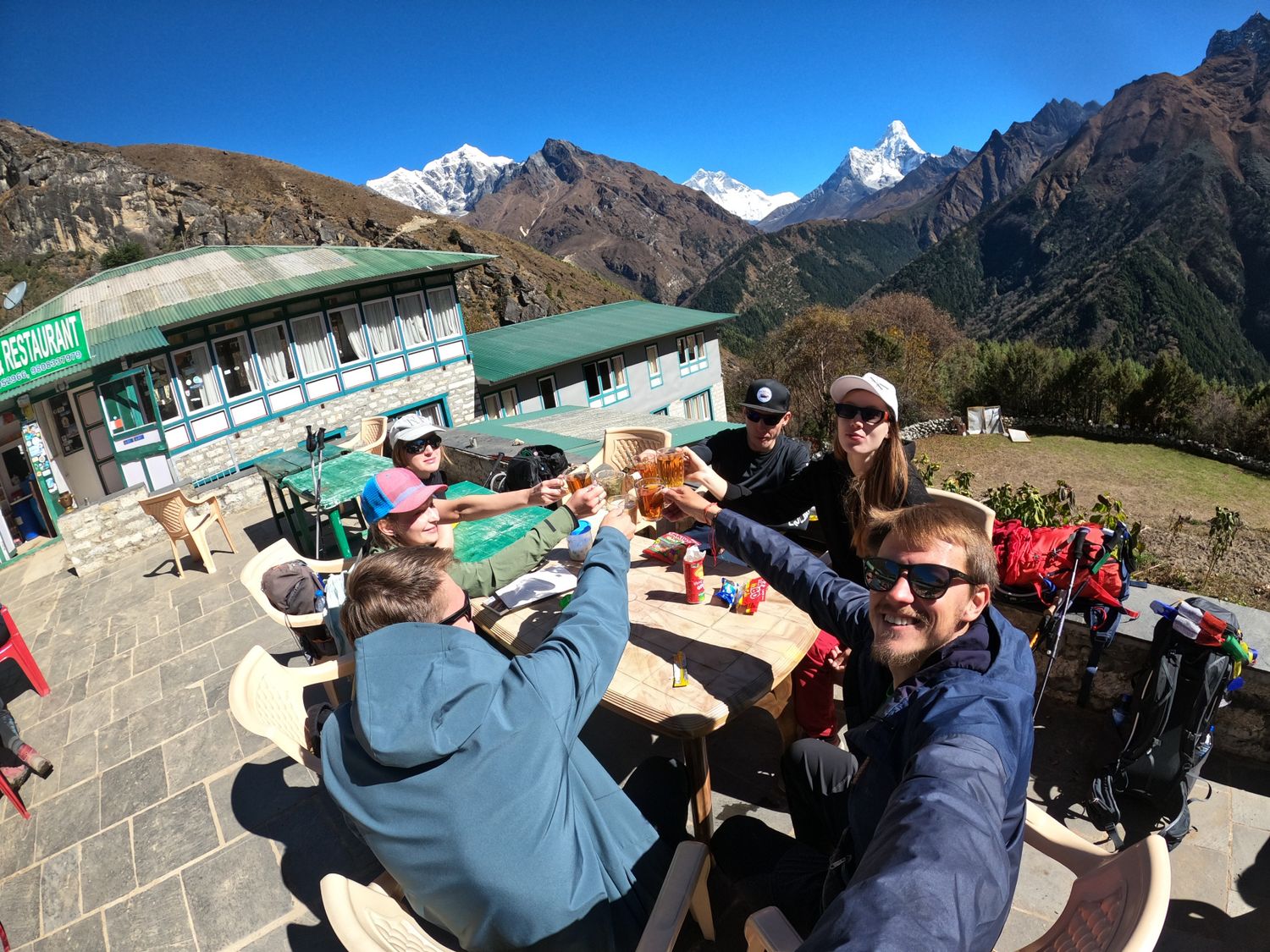 Гокьё трек + Мера пик. Перелеты на самолёте и ветролёте включены (5/74)