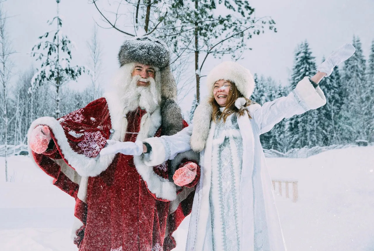 Сказка в Карелии. Комфорт тур до 8 чел. Дед Мороз, Ретропоезд, Рускеала, саамы, хаски (14/27)