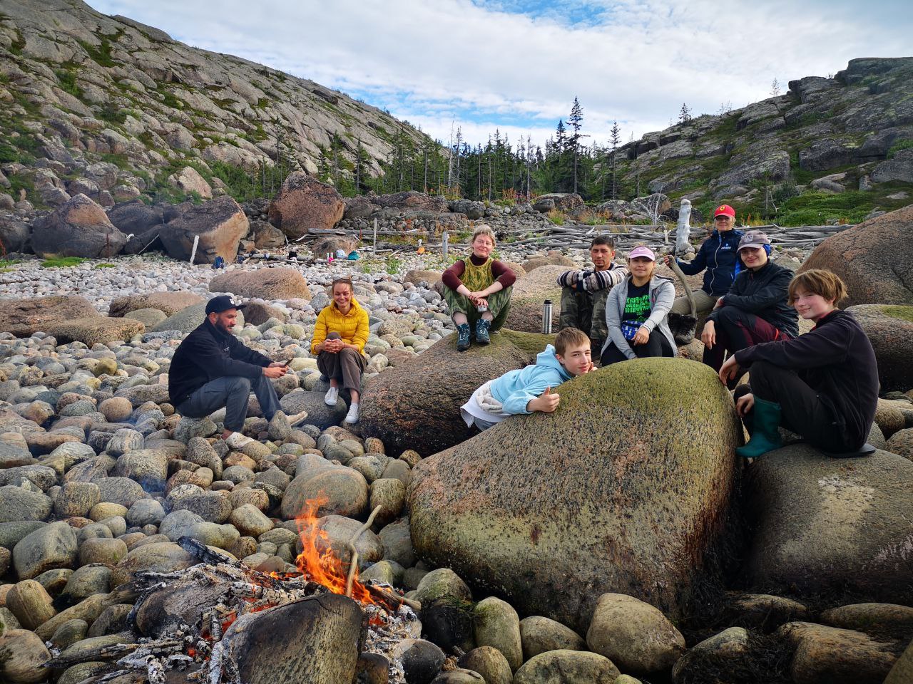 Отдых на необитаемом острове. Белое море. (6/42)