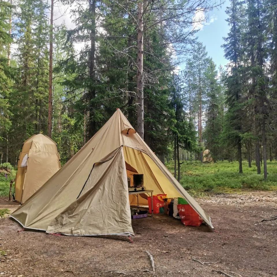 Отдых на необитаемом острове. Белое море. (18/42)