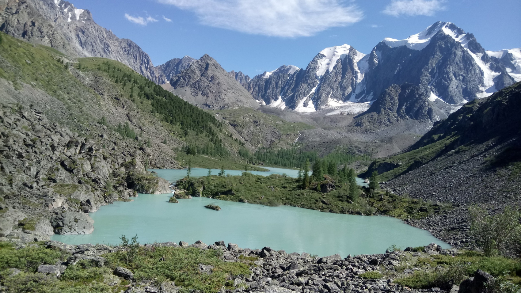 Конный тур к Шавлинским озерам и средняя Катунь (7/24)
