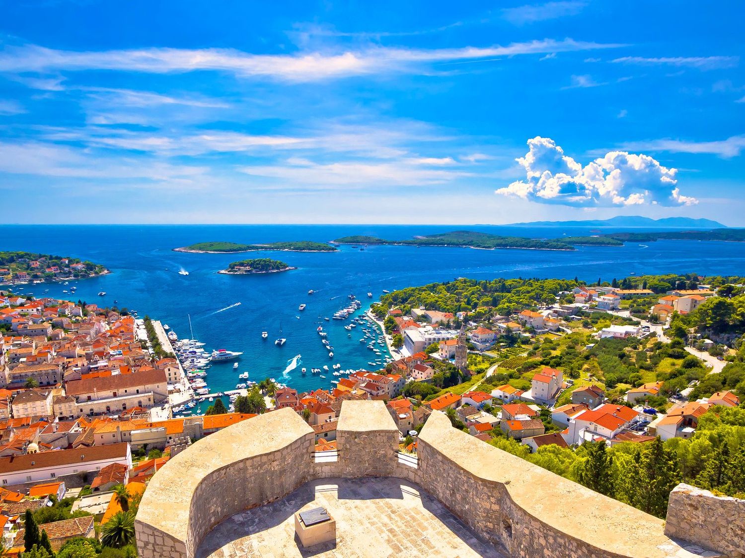 Лазурные Воды И Пальмы Хорватии Под Парусами (3/17)