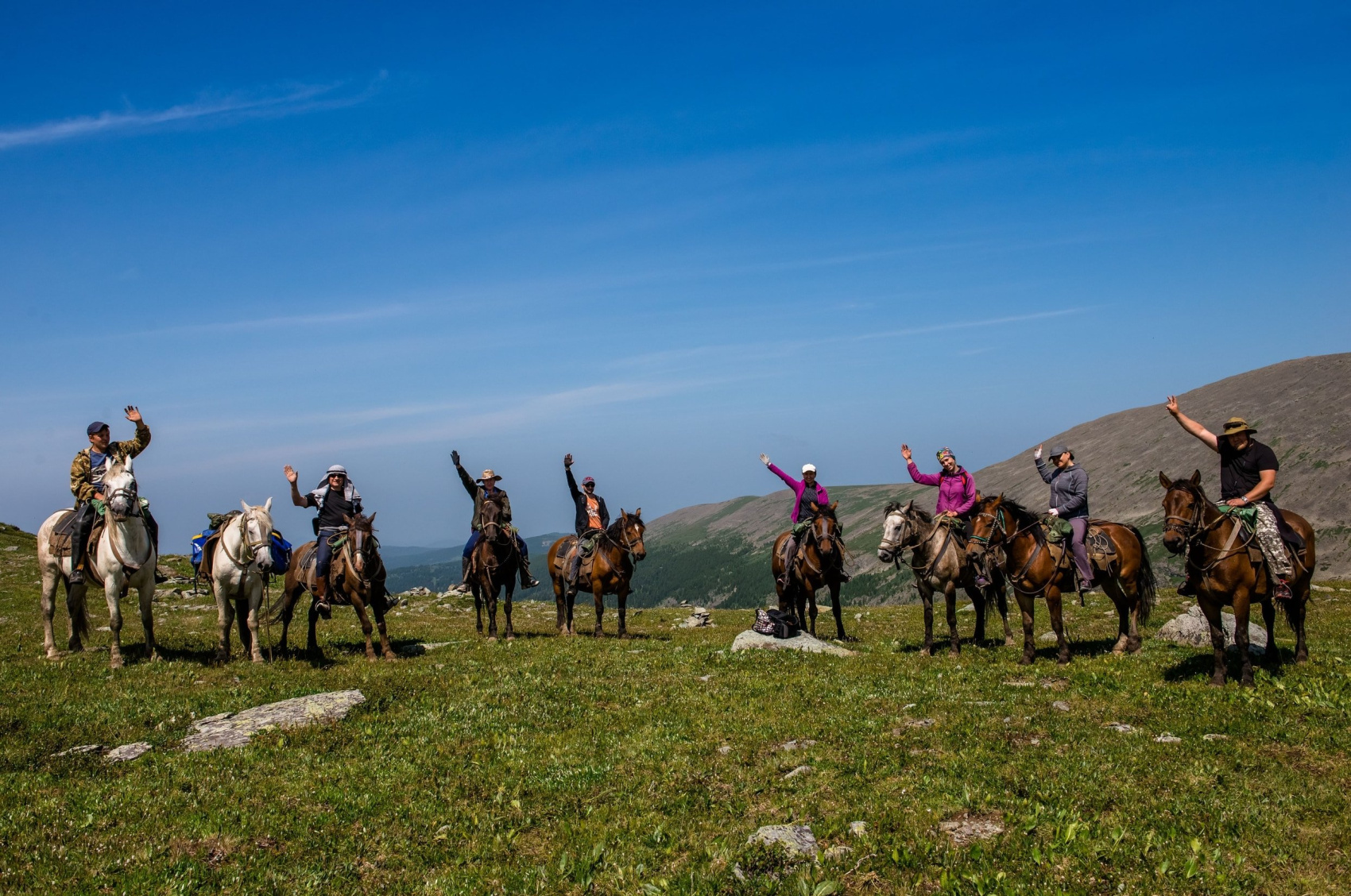 Конный тур к Каракольским озерам и нижняя Катунь (4/22)